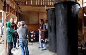 Pembuatan Gordang Sambilan Raksasa