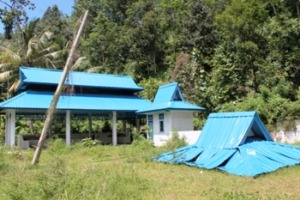 Tempat Pelelangan Karet Terlantar