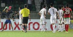 Pemain Myanmar Dicaci dan Diludahi