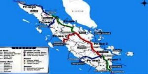 Jalur Kereta Trans Sumatera Dibangun 2014