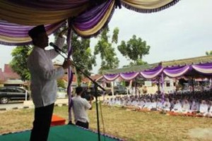 Gubsu zikir bersama masyarakat Palas