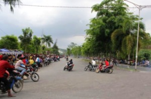 Balap Liar Sering di Depan Terminal Horas