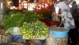 Harga Sayur Mayur di Madina Turun