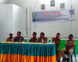 Tim Musrembang Kabupaten Kunjungi Panyabungan Timur