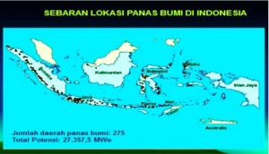 SEBARAN POTENSI & MANFAAT ENERGI PANAS BUMI DI INDONESIA