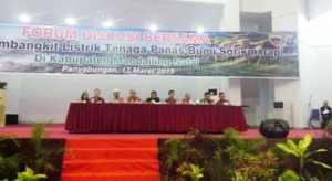 Proyek Pembangkit Listrik Tenaga Panas Bumi Didukung