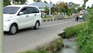 Jalan Protokol Panyabungan Abrasi