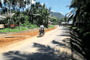 Jalan Lumpur Sudah Diaspal