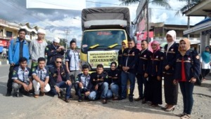 Karang Taruna Madina Antar Bantuan Untuk Rohingya Di Langsa