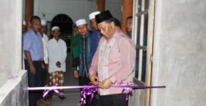 Bupati Madina Resmikan Air Bersih Masjid