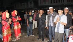 Bupati Madina Dahlan Hasan Sukseskan Pelantikan PNNB Kotanopan