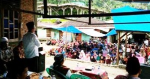 Yusuf Nasution Silaturrahim Dengan Ratusan Warga Panyabungan Timur