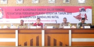 KPU Madina Siap Laksanakan Pilkada