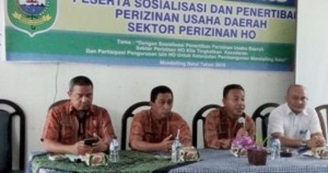Pemkab Madina Optimis Target PAD 700 Juta Sektor Perizinan Terpenuhi