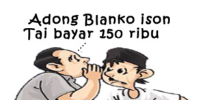 Tidak Benar Blanko KTP Kosong