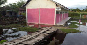 Ruang Belajar SDN 380 Kunkun Cuma 3 Lokal, Halaman Sekolah Banjir Jika Laut Pasang