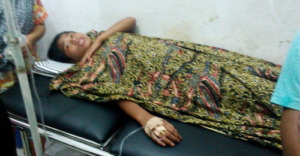 Sekitar 18 Anak-anak Keracunan Penuhi Puskesmas Muarasipongi