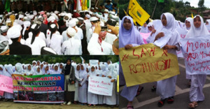 Muslim Madina Unjukrasa Desak Penghentian Kekejaman Terhadap Rohingya