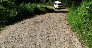 Bertahun Tak Diperhatikan, Jalan di Panyabungan Selatan Hancur