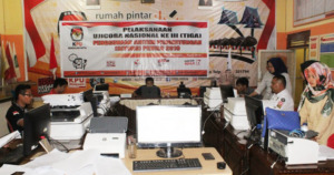 KPU Madina Ujicoba Aplikasi Situng Tahap III