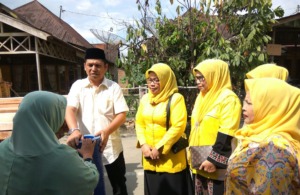 Fraksi Golkar Batu Korban Kebakaran Kotasiantar