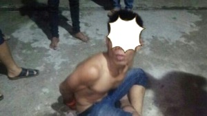 Pencuri Lari ke Tapian Adaboru, Dibalbal Warga Dekat Lopo