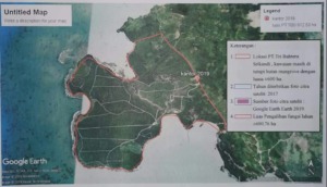 Shafron Rilis Citra Satelit Peta Hutan Mangrove di Sikara-Kara