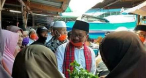 Zubeir Lubis Kunjungi Pasar Sihepeng
