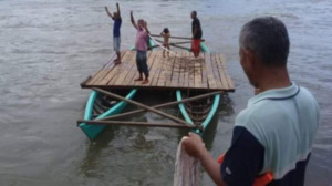Getek Terbalik, 1 Penduduk Wafat