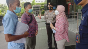 Mahasiswa Madina Kembali Turun ke KPK Plus Kejagung