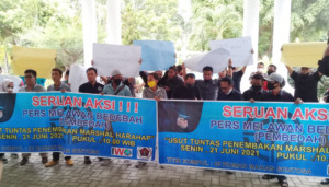 Jurnalis di Madina Minta Polri Usut Pembunuhan Pimred LaserNews