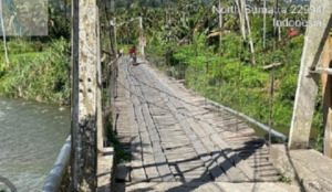 Rambin Menuju 5 Desa di Kotanopan Lapuk