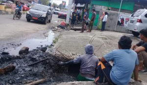 Parit Kota Panyabungan Dikeruk