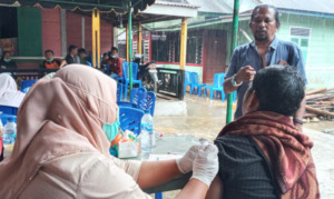 Vaksinasi Covid-19 di Desa Pastap Julu Capai 75 %