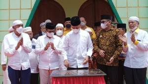 Musa Rajekshah Resmikan Masjid Raya Al-Musannif Desa Tabuyung