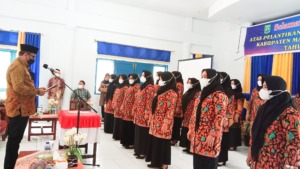 Siapkan SDM Berkualitas, Bupati Lantik Pokja Bunda PAUD Madina Tahun 2021