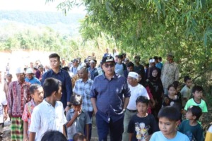 Bupati: Di Masa Kepemimpinan Saya Roda 4 Harus Masuk Sulangaling