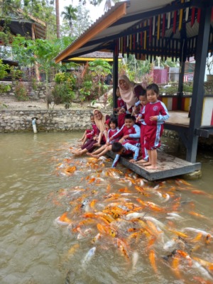 Kenalkan Alam pada Anak, TK Model Kunjungi Silangitkoi