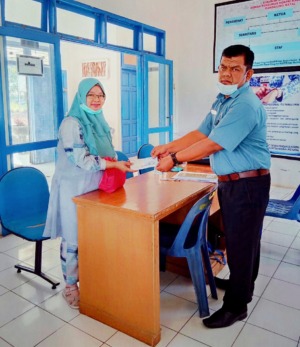 KORPRI Madina Serahkan Tali Asih kepada Ahli Waris ASN