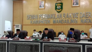DPRD dan Pemkab Madina Setujui Ranperda RPJMD Tahun 2021-2026