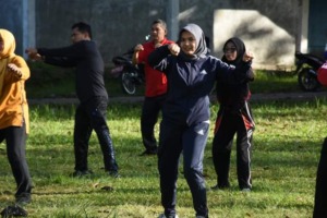 Wabup Atika: Senam untuk Kesegaran Fisik dan Pikiran