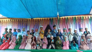 Rumah Quran Al Mumtaz dan BQS Panyabungan Barat Gelar Ramadan Ceria