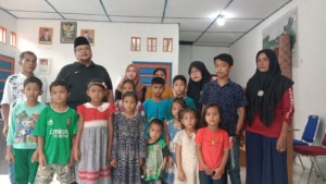 Camat Panyabungan Barat Salurkan Bantuan untuk Anak Yatim