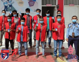 Lapas II B Panyabungan Tes Urine 51 WBP