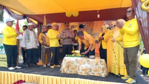 Puncak HUT ke-58 Golkar di Madina Ditandai Tasyakuran dan Masuk Kantor Baru