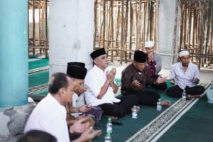 Tepati Janji, Sukhairi Bantu Pembangunan Masjid di Aek Galoga