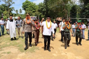 Sukhairi Resmikan Desa Bange Nauli sebagai Kampung Pancasila