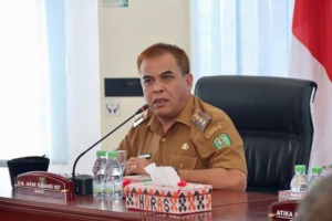 Pemda Madina Gelar Rapat Evaluasi Penyerapan Anggaran