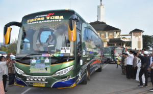 Rombongan Calhaj Gelombang Dua Asal Madina Berangkat Pagi Ini