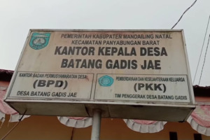 Kisruh Pj Kades di Desa Batang Gadis Jae, Dana Desa Tak Kunjung Cair